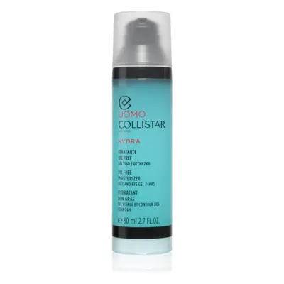 Collistar Uomo Oil Free Moisturizer hydratační gelový krém pro muže 80 ml