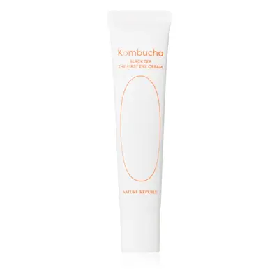 NATURE REPUBLIC Kombucha Black Tea The First Eye Cream hydratační oční krém s protivráskovým úči