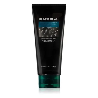 NATURE REPUBLIC Black Bean Invigorating Hair Treatment vlasová kúra proti řídnutí vlasů 200 ml