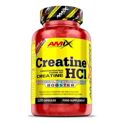 Amix AmixPro Creatine HCl podpora sportovního výkonu 120 cps