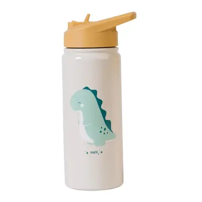 Saro Baby Thermos Bottle with Straw termoska s brčkem Sand 500 ml