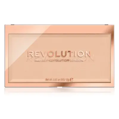 Makeup Revolution Matte Base pudr odstín P3 12 g