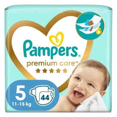 Pampers Premium Care Size 5 jednorázové pleny 11-16 kg 44 ks