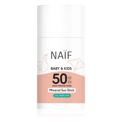 Naif Baby & Kids Mineral Sun Stick tyčinka na opalování SPF 50 36 g