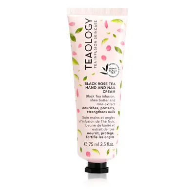 Teaology Black Rose Hand And Nail Cream krém na ruce a nehty 75 ml