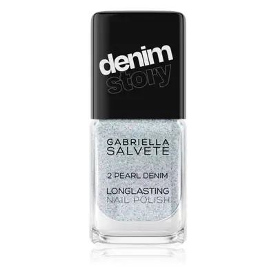 Gabriella Salvete Denim Story dlouhotrvající lak na nehty odstín 02 Pearl Denim 11 ml