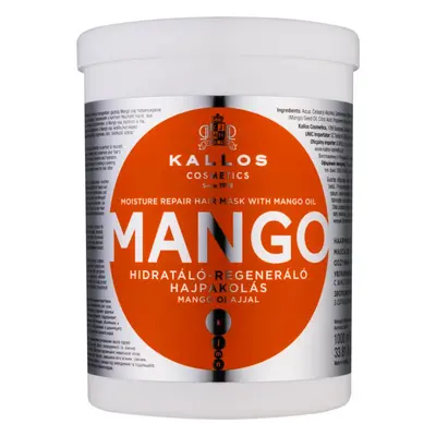 Kallos KJMN Professional Mango posilující maska s mangovým olejem 1000 ml