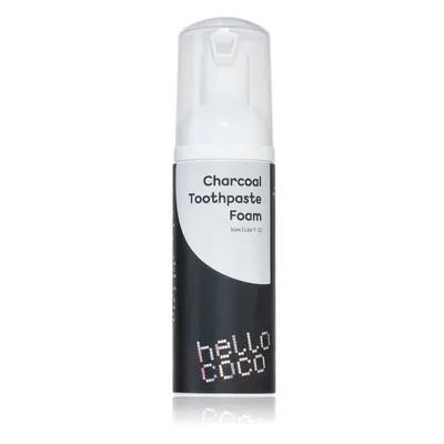 Hello Coco Activated Charcoal bělicí zubní pasta s aktivním uhlím 50 ml