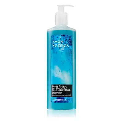 Avon Senses Ocean Surge šampon a sprchový gel 2 v 1 720 ml