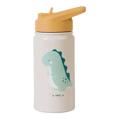 Saro Baby Thermos Bottle with Straw termoska s brčkem Sand 350 ml