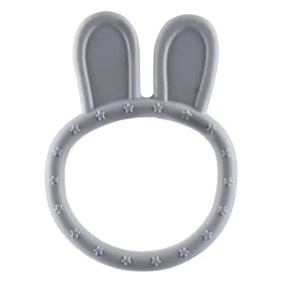 Zopa Silicone Teether Rabbit kousátko Dove Grey 1 ks