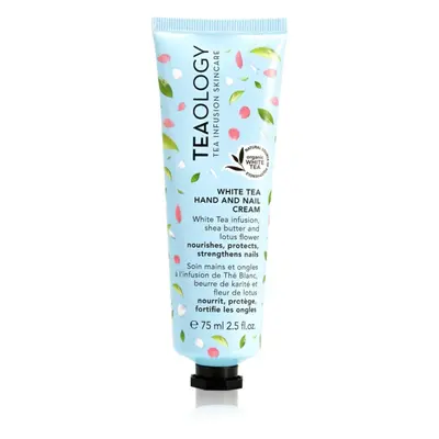 Teaology White Tea Hand and Nail Cream hydratační krém na ruce a nehty 75 ml