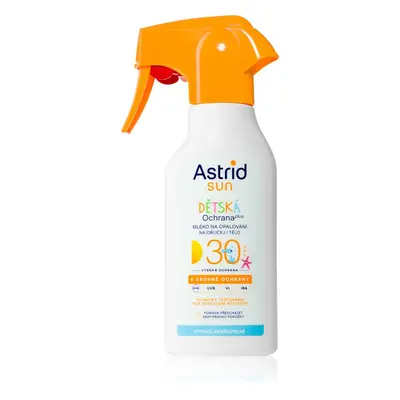 Astrid Sun dětské mléko na opalování SPF 30 ve spreji 200 ml