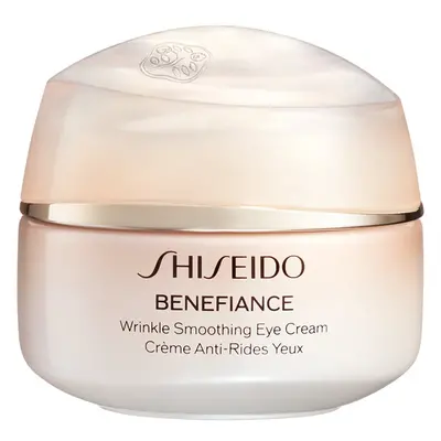 Shiseido Benefiance Wrinkle Smoothing Eye Cream výživný oční krém pro redukci vrásek 15 ml