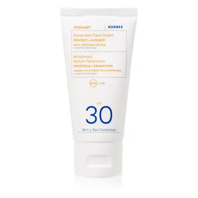 Korres Yoghurt opalovací krém na obličej SPF 30 50 ml