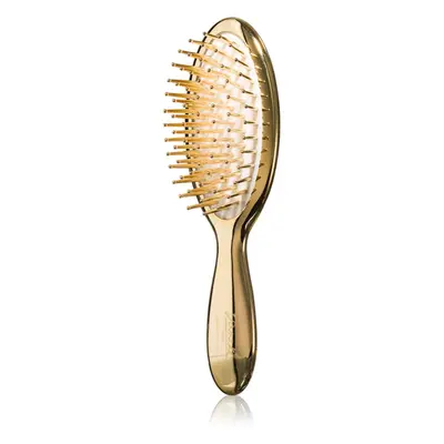 Janeke Gold Line Air-Cushioned Brush with Gold Pins plochý kartáč 17,3 x 5 cm 1 ks