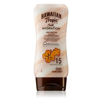 Hawaiian Tropic Silk Hydration hydratační krém na opalování SPF 15 180 ml