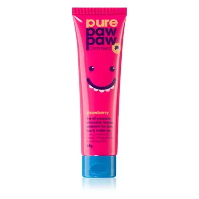 Pure Paw Paw Strawberry balzám na rty a suchá místa 25 g