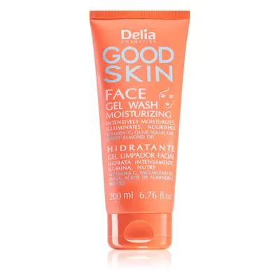 Delia Cosmetics Good Skin hydratační mycí gel na obličej 200 ml