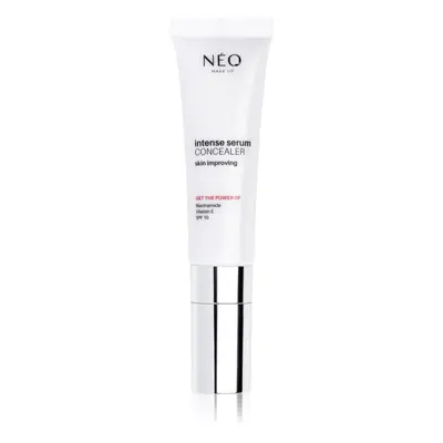 NEO MAKE UP Intense Serum Concealer oční korektor pro rozjasnění a hydrataci odstín 04 Gold 5 ml