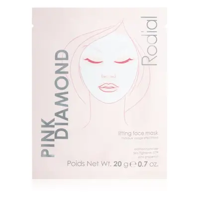 Rodial Pink Diamond Lifting Face Mask liftingová plátýnková maska na obličej 1 ks