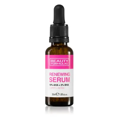 Beauty Formulas Renewing 10% AHA + 2% BHA obnovující sérum 30 ml