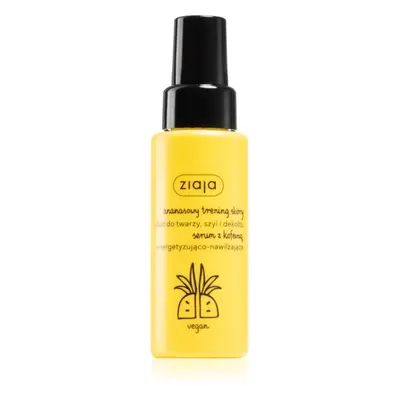 Ziaja Pineapple energizující sérum na obličej a krk 50 ml