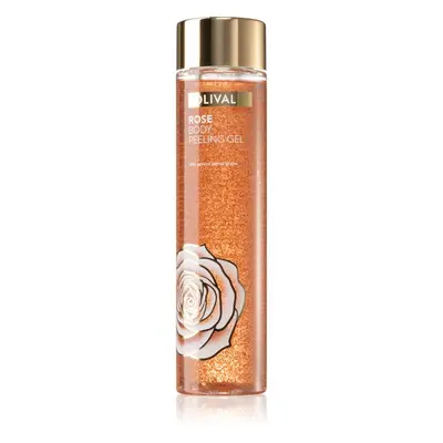 Olival Rose čisticí peelingový gel s vůní růží 200 ml