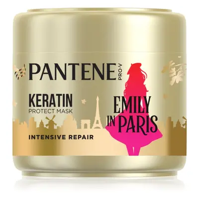 Pantene Pro-V Emily in Paris obnovující maska pro poškozené vlasy s keratinem 300 ml