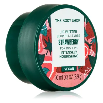 The Body Shop Strawberry Lip Butter pečující máslo na rty 10 ml