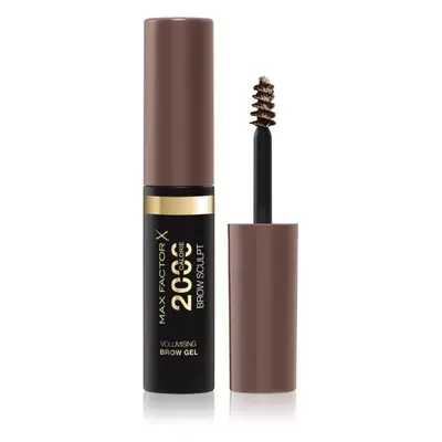 Max Factor 2000 Calorie Brow Sculpt gel na obočí odstín 002 Soft Brown 4,5 ml