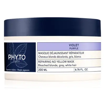 Phyto Purple No Yellow Mask regenerační maska pro blond a melírované vlasy 200 ml