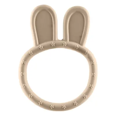 Zopa Silicone Teether Rabbit kousátko Sand Beige 1 ks