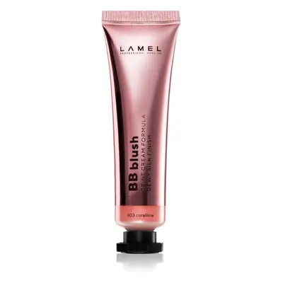 LAMEL Insta BB Blush krémová tvářenka odstín 403 Coralline 10 ml