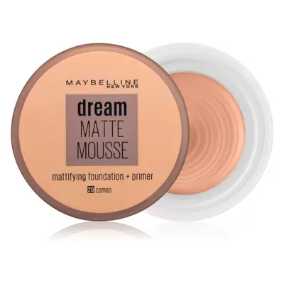 MAYBELLINE NEW YORK Dream Matte Mousse matující make-up odstín 20 Cameo 18 ml