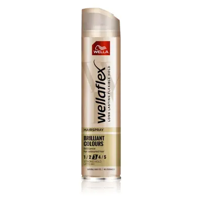 Wella Wellaflex Brilliant Color lak na vlasy se střední fixací pro barvené vlasy 250 ml