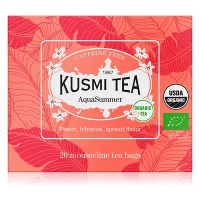 Kusmi Tea Aqua Summer porcovaný čaj v BIO kvalitě 20 ks