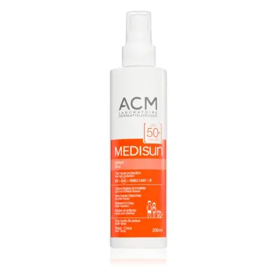 ACM Medisun opalovací sprej na obličej a tělo SPF 50+ 200 ml