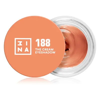 3INA The 24H Cream Eyeshadow krémové oční stíny odstín 188 Orange 3 ml