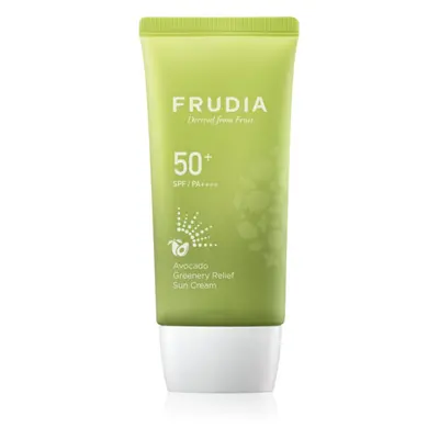 Frudia Sun Avocado Greenery Relief hydratační ochranný krém pro citlivou pleť SPF 50+ 50 g