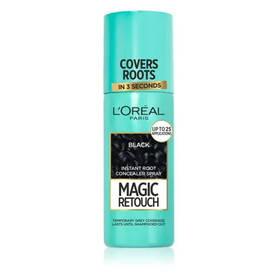 L’Oréal Paris Magic Retouch sprej pro okamžité zakrytí odrostů odstín Black 75 ml