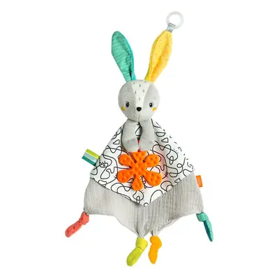 BABY FEHN DoBabyDoo Activity Comforter Rabbit usínáček s kousátkem 1 ks