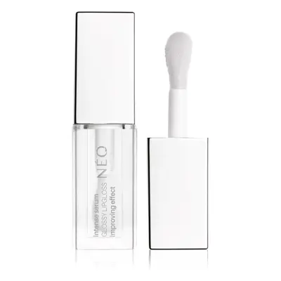 NEO MAKE UP Intense Serum Glossy Lipgloss pečující lesk na rty odstín 01 Transparent 5 ml