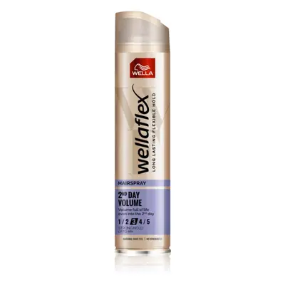 Wella Wellaflex 2nd Day Volume lak na vlasy se střední fixací pro objem 250 ml