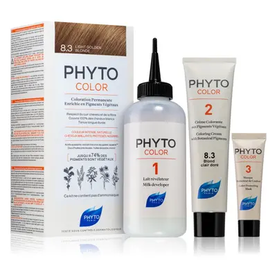 Phyto Color barva na vlasy bez amoniaku odstín 8.3 Light Golden Blond