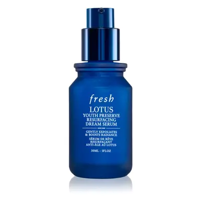 fresh Lotus Youth Preserve Resurfacing Dream Serum noční sérum s AHA kyselinami 30 ml