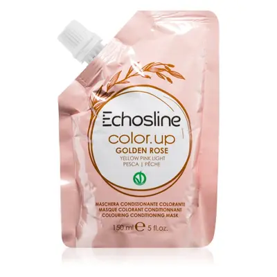 Echosline Color Up barvicí maska s vyživujícím účinkem odstín Gorden Rose - Pesca 150 ml