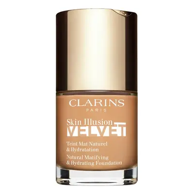 Clarins Skin Illusion Velvet tekutý make-up s matným finišem s vyživujícím účinkem odstín 112C 3