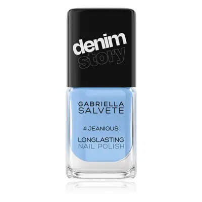 Gabriella Salvete Denim Story dlouhotrvající lak na nehty odstín 04 Jeanious 11 ml