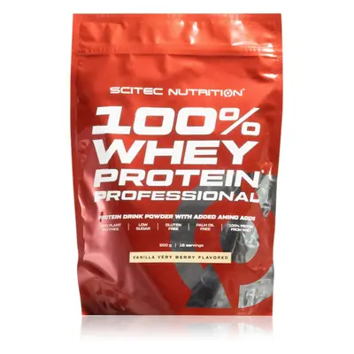 Scitec Nutrition 100% Whey Protein Professional syrovátkový protein s trávícími enzymy příchuť V